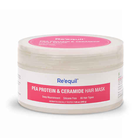 Buy Re'equil Pea Protein & Ceramide Hair Mask for Dry, Damaged Hair - Purplle