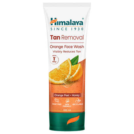 Buy Himalaya Tan Removal Orange Face Wash (100 ml) - Purplle