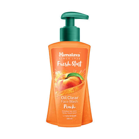 Buy Himalaya Fresh Start Oil Clear Peach Face Wash (200 ml) - Purplle