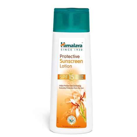 Buy Himalaya Protective Sunscreen Lotion SPF-15 (100 ml) - Purplle