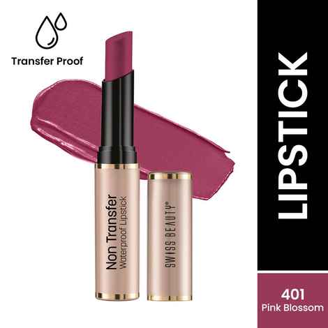 Buy Swiss Beauty Non Trasfer Lipstick - Pink-Blossom (3 gm) - Purplle