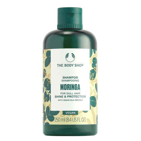 Buy The Body Shop Vegan Moringa Shine & Protection Shampoo, 250Ml - Purplle
