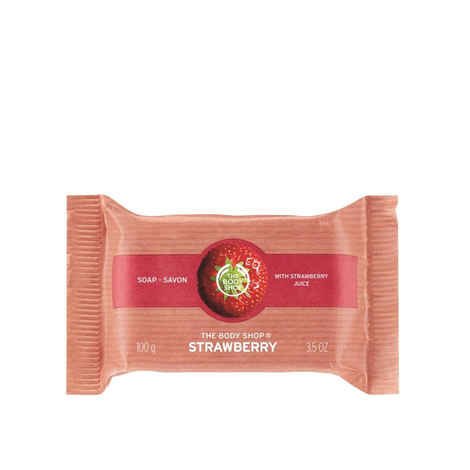 Buy The Body Shop Vegan Strawberry Soap, 100G - Purplle