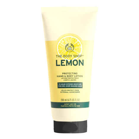 Buy The Body Shop Vegan Lemon Protecting Hand & Body Lotion, 200Ml - Purplle