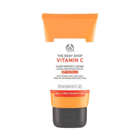 Buy The Body Shop Vegan Vitamin C Glow-Protect Lotion Spf30, 50Ml - Purplle
