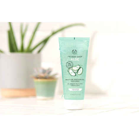 Buy The Body Shop Vegan Aloe Multi-Use Soothing Gel, 200Ml - Purplle