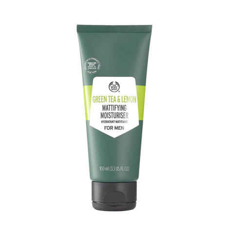 Buy The Body Shop Vegan Green Tea And Lemon Mattifying Moisturiser For Men, 100Ml - Purplle
