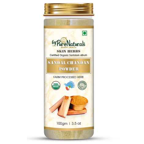 Buy byPureNaturals Organic Sandal Chandan Powder 100 gm - Purplle