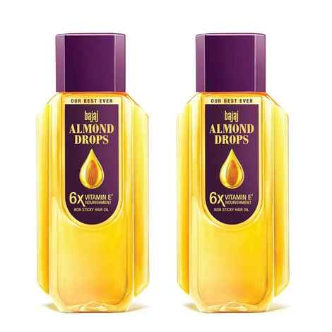 Buy Bajaj Almond Drops Hair Oil (475 ml) - Pack of 2 - Purplle