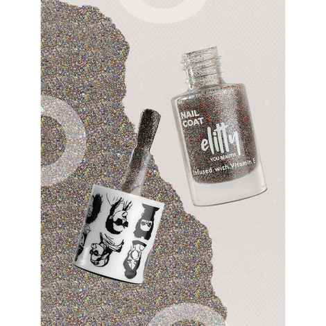 Buy Elitty Mad Over Nails- Nail Paint, Glossy - It's a Vibe (Multi), Makeup for Teenagers -6 ml - Purplle