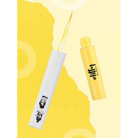 Buy Elitty Liquid Pop Coloured Eyeliner- Honeycomb (Matte Yellow) Makeup for Teens - 4 ml - Purplle