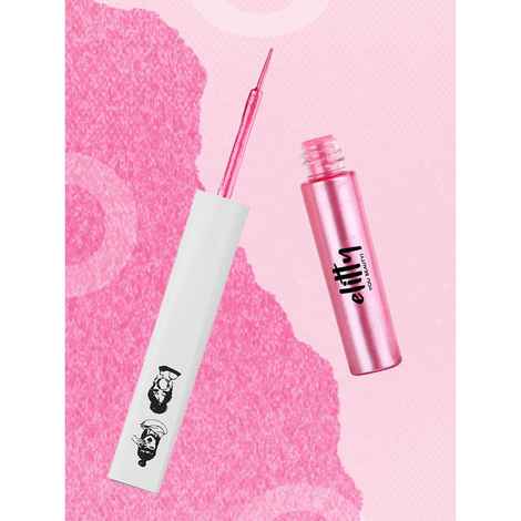 Buy Elitty Liquid Pop Coloured Eyeliner- Space Goddess (Metallic Pink) Makeup for Teens - 4 ml - Purplle