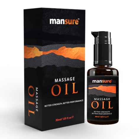 Buy ManSure Massage Oil for Mens Health - 1 Pack (30 ml) - Purplle