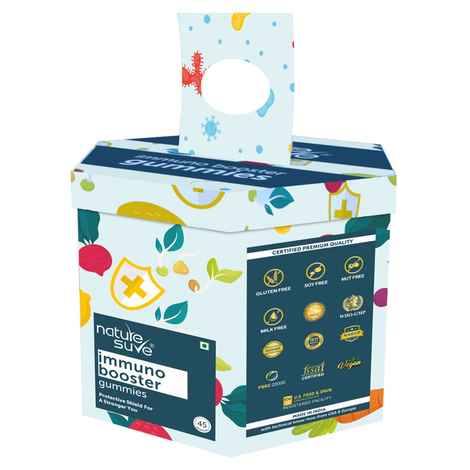 Buy Nature Sure Immuno Booster Daily Gummies for Natural Immunity - 1 Pack (45 Pieces) - Purplle