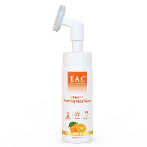 Buy TAC - The Ayurveda Co Vitamin C Foaming Face Wash for Face Brightening and Toning Skin , 150 ml - Purplle