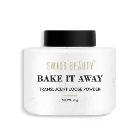 Buy Swiss Beauty Bake It Away Loose Powder Translucent Powder 02 - 28gm - Purplle
