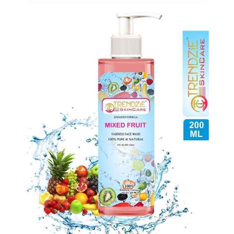 Buy TRENDZIE SKIN CARE Mixed Fruit Fairness Face Wash (200 ml) - Purplle