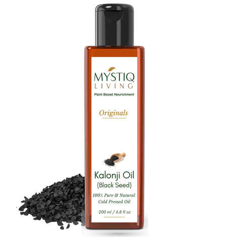 Buy Mystiq Living Originals - Kalonji Oil (Onion Black seed )-(200 ml) - Purplle