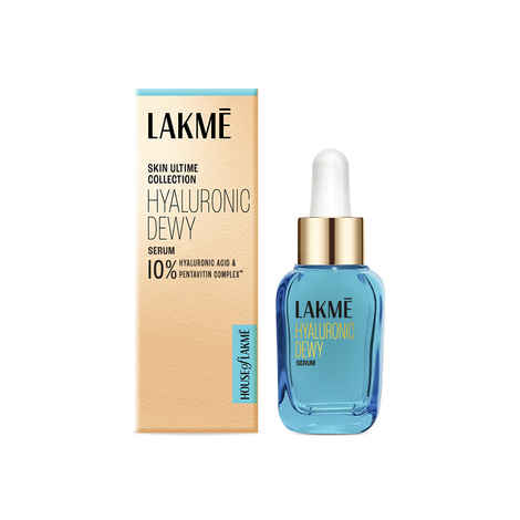 Buy Lakme Hyaluronic Dewy Serum |With 10% Hyaluronic Acid & Pentavitin Complex | Instant Hydration |15 ml - Purplle