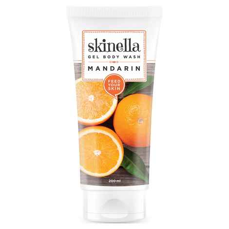 Buy Skinella Gel Body Wash - Mandarin - Purplle