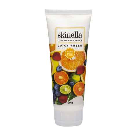 Buy Skinella De-Tan Face Mask - Juicy Fresh - Purplle