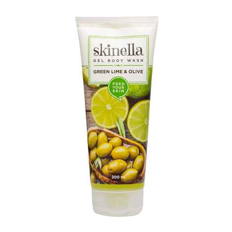 Buy Skinella Gel Body Wash Green Lime and Olive - Purplle