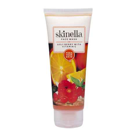 Buy Skinella Goji Berry With Vitamin C Facewash 100g - Purplle