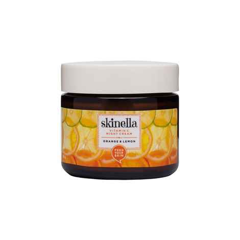 Buy Skinella Vitamin C Orange & Lemon Night Cream - Purplle
