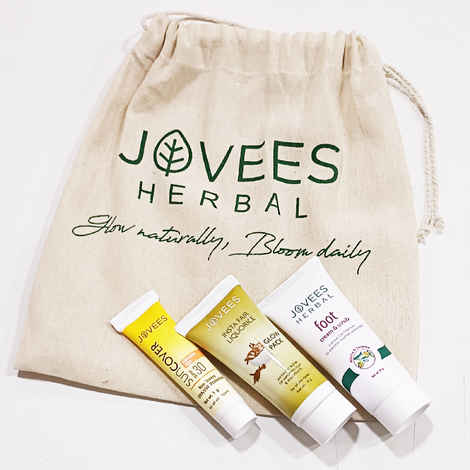 Buy Jovees Foot Cream & Scrub-30g Insta Fair Glow Pack35g -Sun Cover (SPF30)-15 gm - Purplle
