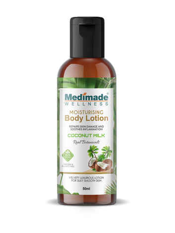 Buy Medimade Coconut Milk Body Lotion - 50 ml - Purplle