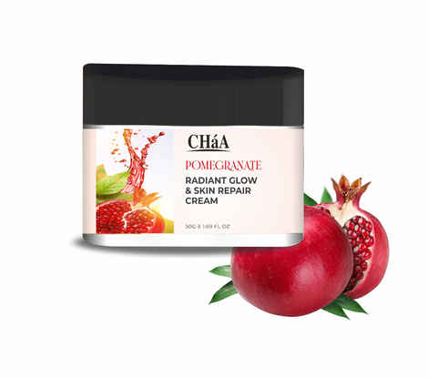 Buy CHaA Pomegranate Radiant Glow and Skin Repairing Cream - Purplle