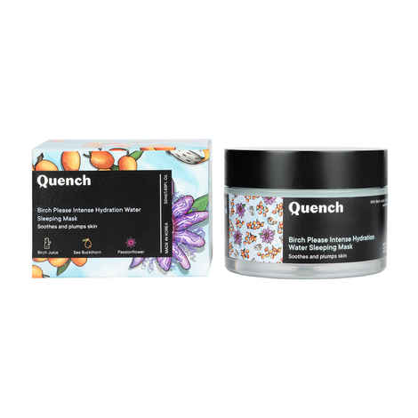 Buy Quench Botanics Birch Please Intense Hydration Water Sleeping Mask, 50 ml - Purplle