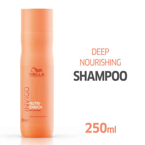 Wella Professionals INVIGO Nutri Enrich Deep Nourishing Shampoo (For Dry And Damaged Hair) 250 ml