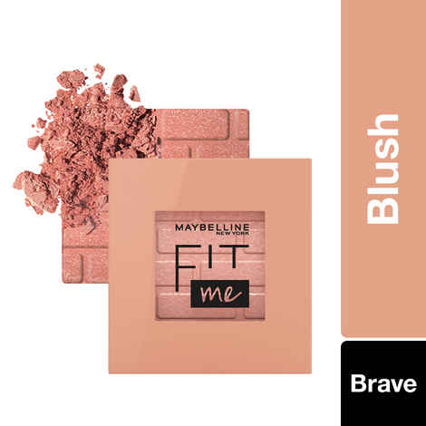 Buy Maybelline Fit Me Blush , 10 Brave | 16 HR Long Lasting Wear - Purplle