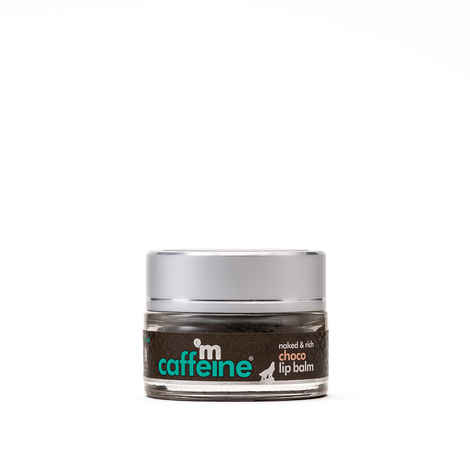 Free mCaffeine Choco Lip Balm for Dry & Chapped Lips - 24 Hours Moisturization (12 gm)