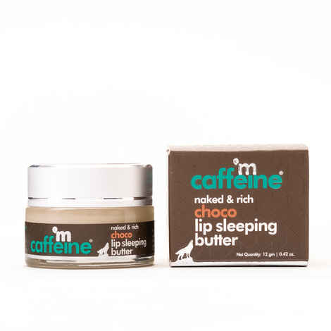 Buy Free mCaffeine Choco Lip Sleeping Butter - 24 Hours Moisturization (12 gm) - Purplle