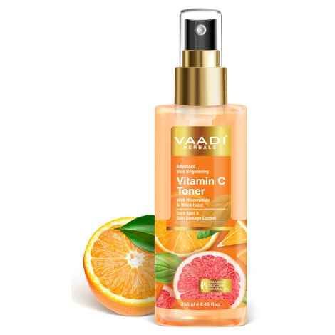 Buy Vaadi Herbals Vitamin C Toner - Tighten Pores & Brightens Skin - Alcohol Free (250 ml) - Purplle