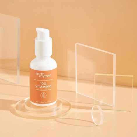 Buy Earth Rhythm 10% Vitamin C Face Serum | Brightens Skin, Reduces Dark Spots, Prevents Premature Aging | for All Skin Types | Men & Women - 30ML - Purplle
