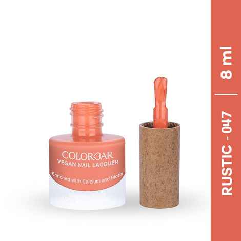 Buy Colorbar Vegan Nail Lacquer-Rustic - Purplle