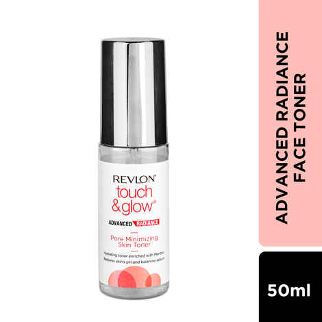 Buy Revlon Touch & Glow Advanced Radiance Pore Minimizing Skin Toner 50 ml - Purplle