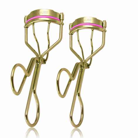 Buy GUBB Eyelash Curler For Women, Eye Makeup Tool - Pack of 2 , Gold - Purplle