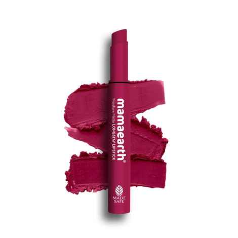 Buy Mamaearth Moisture Matte Longstay Lipstick with Avocado Oil & Vitamin E for 12 Hour Long Stay-12 Berrylicious Magenta - 2 gm - Purplle