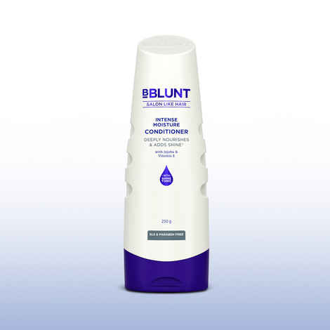 BBLUNT Intense Moisture Conditioner with Vitamin E & Jojoba for Dry & Frizzy Hair - 250 gm