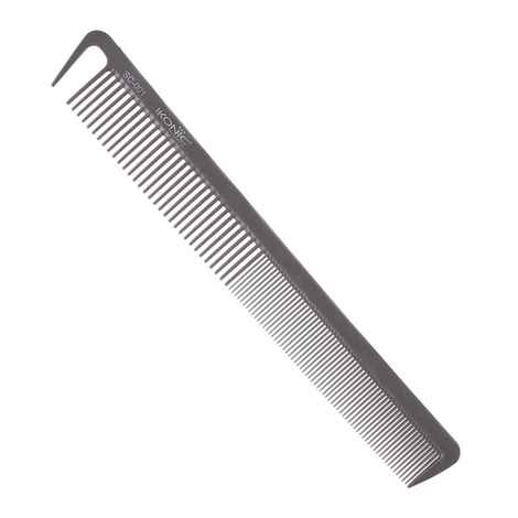 Buy IKONIC PROFESSIONAL Silicon Heat Resistant Comb - 001 Grey - 1 Pc - Purplle