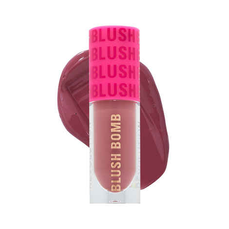 Buy Makeup Revolution Blush Bomb Cream Blusher Rose Lust 4.6 ML - Purplle