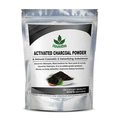 Buy Havintha Natural Activated Charcoal Powder (100 gm) - Purplle