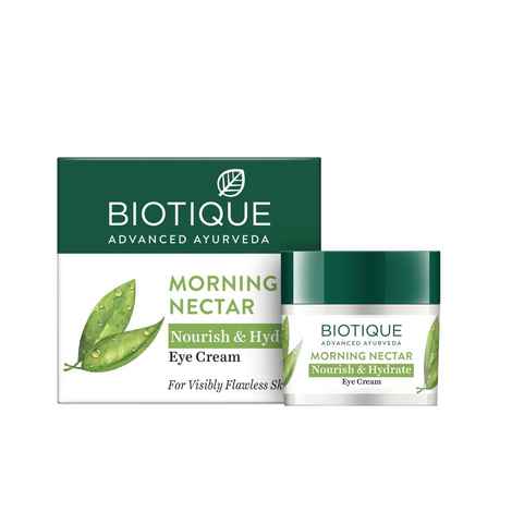 Buy Biotique Morning Nectar Nourish & Hydrate Eye Cream 15 gm - Purplle