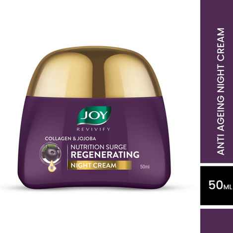 Buy Joy Revivify Collagen & Jojoba Nutrition Surge Regenerating Night Cream (50 ml) - Purplle