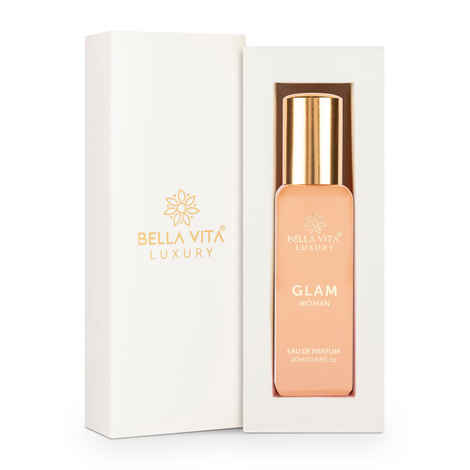 Buy Bella Vita Organic GLAM Woman Eau De Parfum for Woman with Fresh and Romantic Scent, Ideal Gift for her 20 ML - Purplle