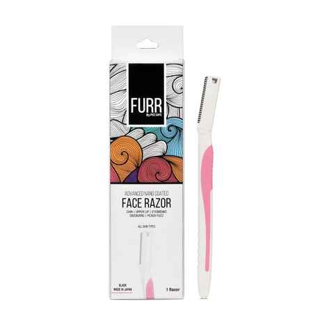 Buy FURR By Pee Safe Face Razor For Women | Razor for Face, Eyebrow, Chin & Upper Lips (Pack of 1) - Purplle